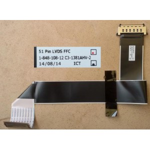 SONY KDL42W800B 51 PIN LVDS CABLE 1-848-108-12